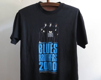 NVintage Blues Brothers 2000 T Shirt Vintage Movie T Shirt 1997 Universal Studios Vintage Film T Shirt Blues Brothers Musical Comedy