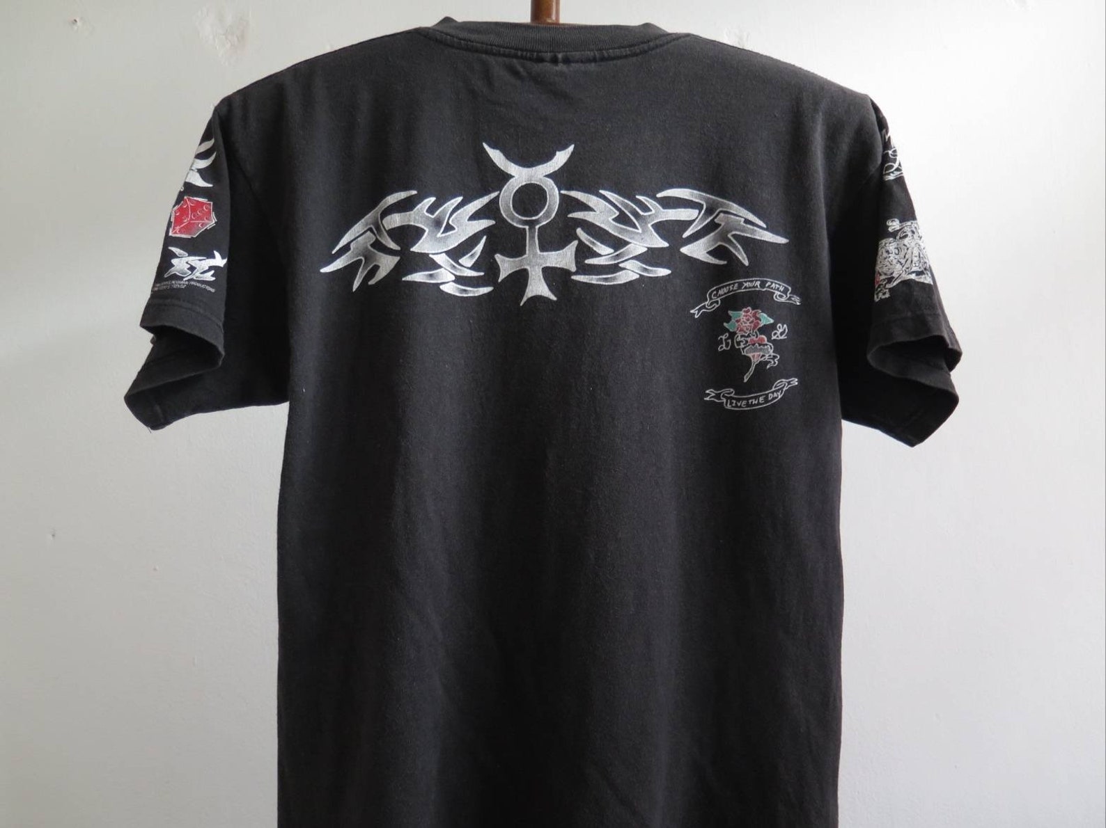 Vintage Dennis Rodman T Shirt 90s Dennis Rodman Tattoo T Shirt Etsy