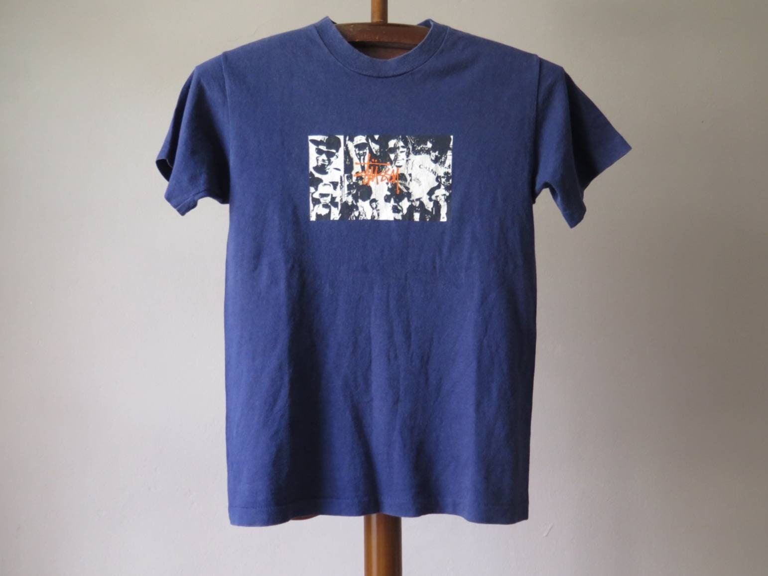 Vintage Stussy T Shirt 90s Stussy Chanel Photo Print Vintage Vintage Stussy T Shirt 90s Stussy Chanel Photo Print Vintage