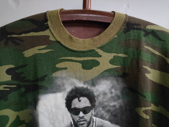 Lenny Kravitz ￼WORLD TOUR 1998 Tシャツ Vintage 1999s LENNY KRAVITZ TOUR Shirt Giant Label Brand L