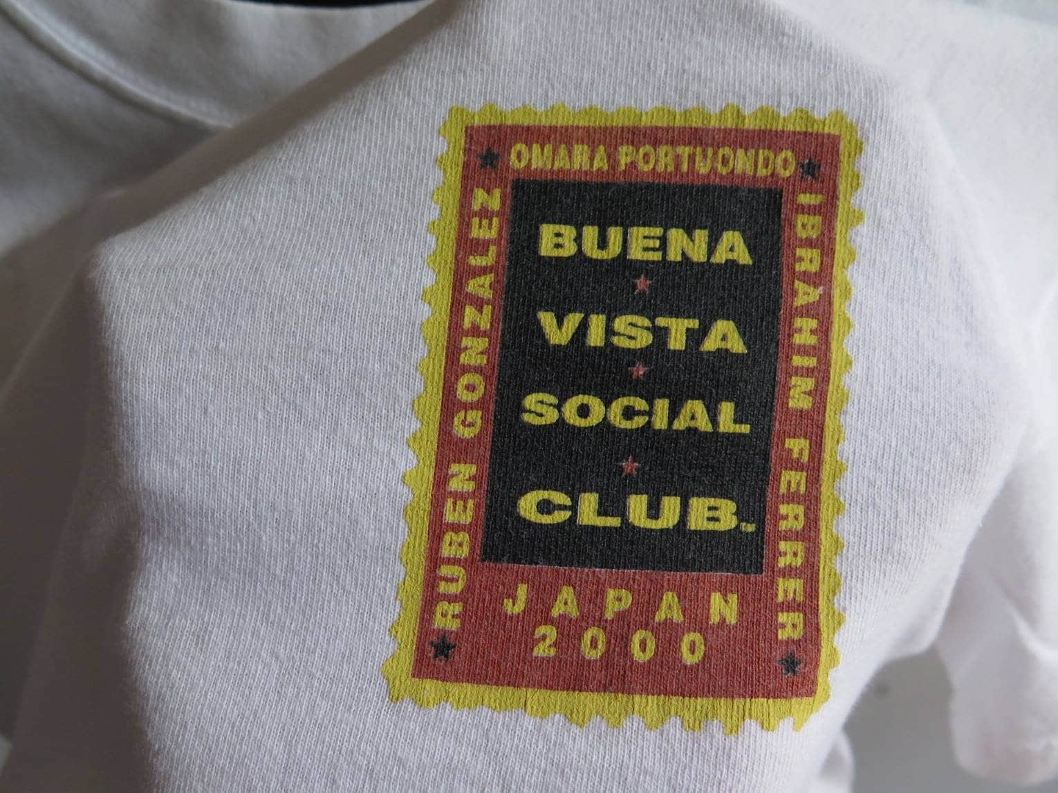 Vintage Buena Vista Social Club T Shirt 2000 Japan Tour World 