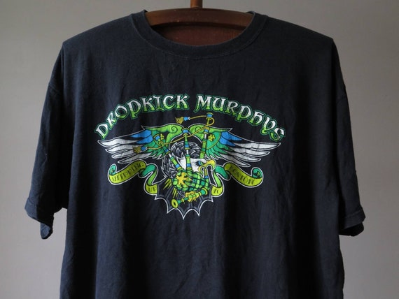 vintage dropkick murphys tshirt vintage punk rock