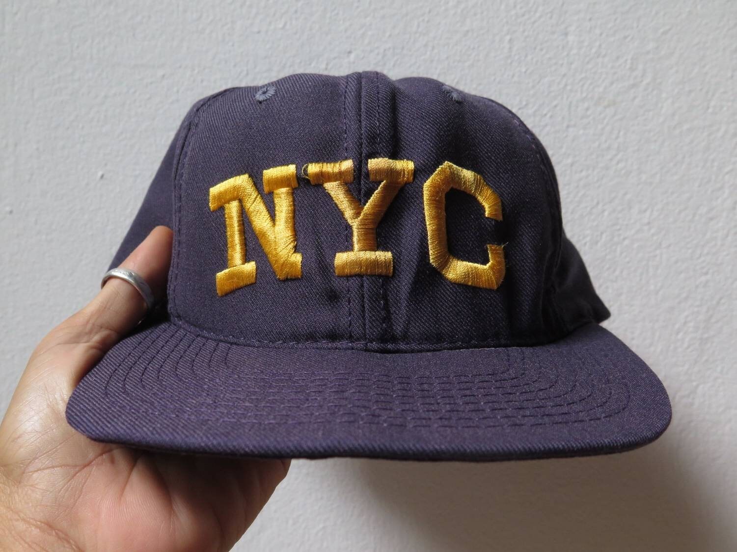 Vintage Stussy Cap 80s 90s Stussy Cap NYC NYPD Rare Street - Etsy