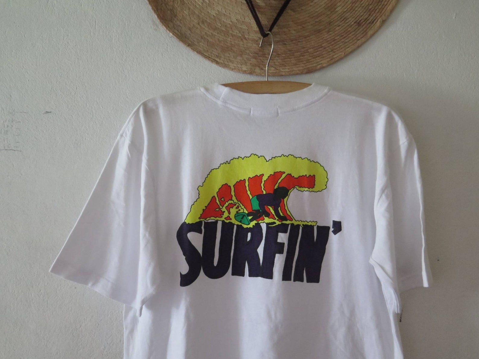 Vintage surf tshirt graphic surf tee hakubotan guam tshirt | Etsy