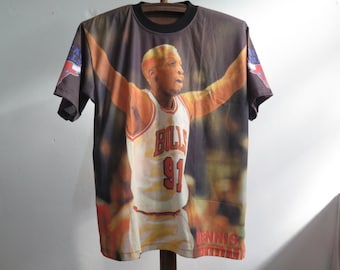ヴィンテージ 1996 デニス・ロッドマン Tシャツ サイズ M - Etsy 日本