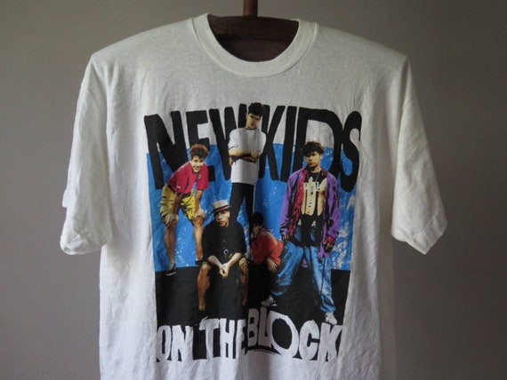 Vintage New on the Block T Shirt 90s Boy Band T Shirt Pop - Etsy Norway