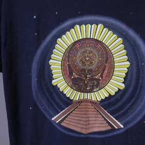 grateful dead t shirt navy blue size XL grateful dead sand riviera maya deadstock tee