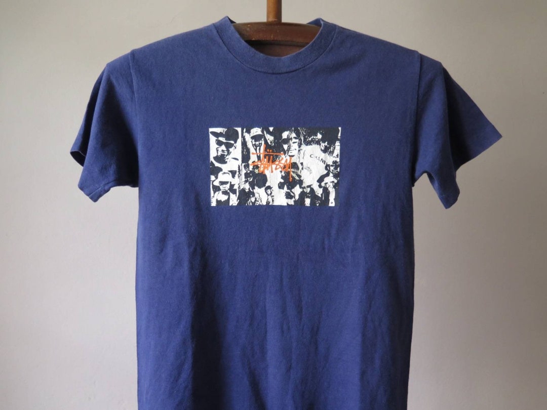 Vintage Stussy T Shirt 90s Stussy Chanel Photo Print Vintage Vintage Stussy T Shirt 90s Stussy Chanel Photo Print Vintage