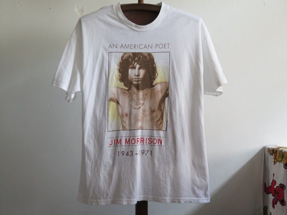 Vintage Jim Morrison T Shirt 1999 Jim Morrison An… - image 7