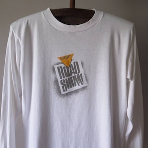 Vintage Microsoft T Shirt 90s Microsoft Road Show Long Sleeve T Shirt Vintage Software T Shirt Computer 90s IT Technology T Shirt