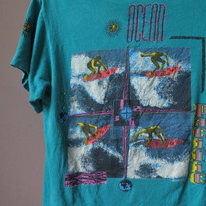 vintage ocean pacific tshirt vintage op surf tshirt vintage surfing tshirt vintage skate 90s tee single stitch