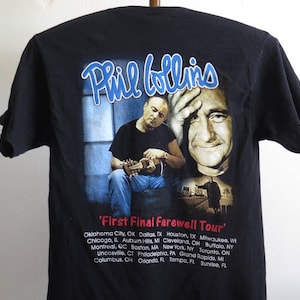 T shirt phil collins new arrivals