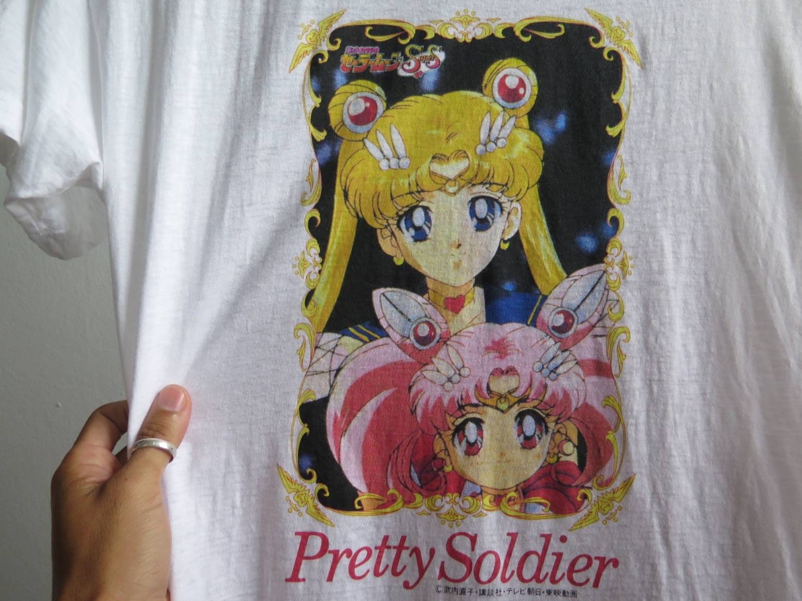 Vintage Sailor Moon T Shirt 90s Sailor Moon Promo Tee par - Etsy France