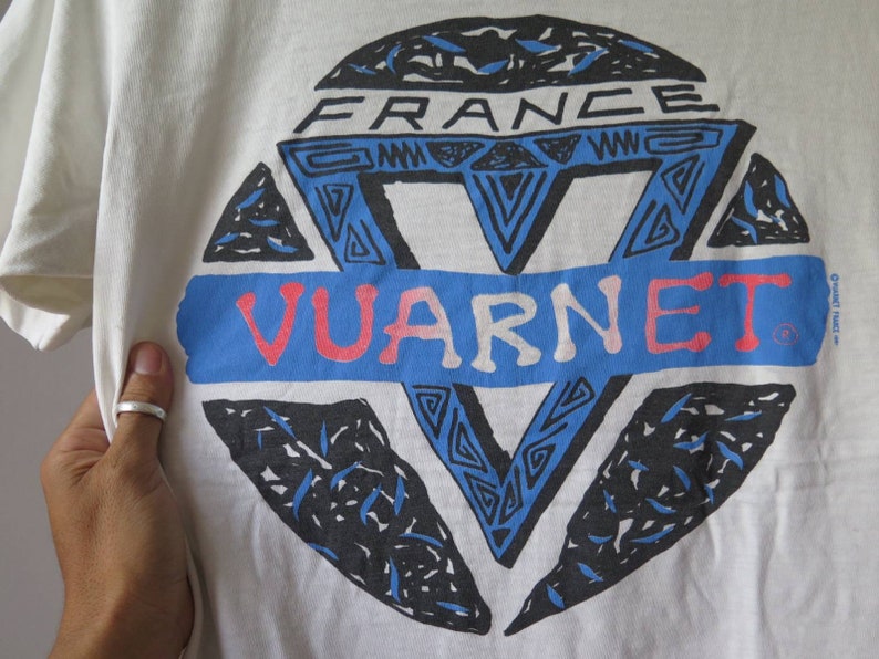 Vintage Vuarnet France T Shirt Vuarnet France 1990 T Shirt - Etsy