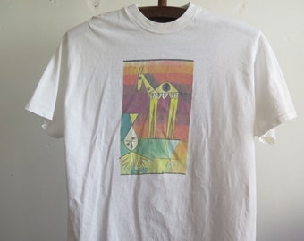 Vintage Paul Klee Art-T-shirt: expressionisme, kubisme, surrealisme