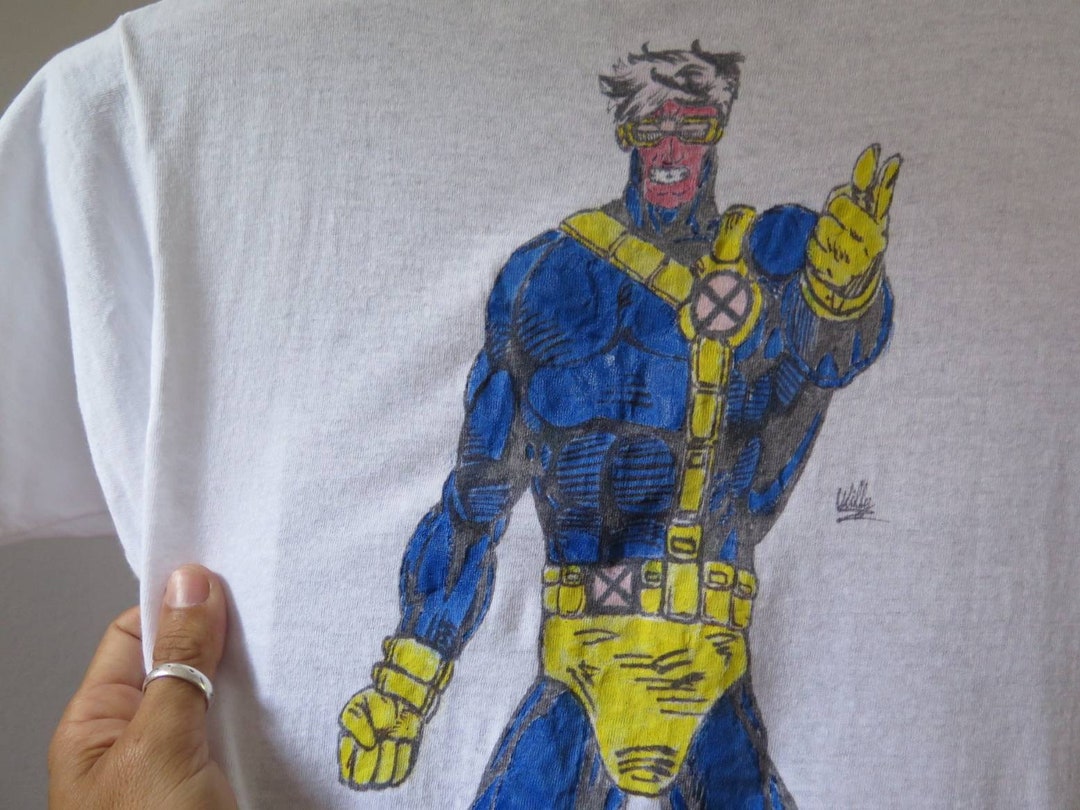 ☆ KITH x X-MEN Cyclops vintage tee コラボTシャツ ☆ Kith x Marvel X-Men Cyclops Card Vintage Tee SZ M | eBay