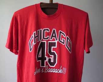 90年代 マイケル・ジョーダン シカゴ・ブルズ カリカチュア Tシャツ