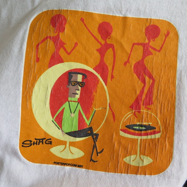 Camiseta vintage de artista shag: camiseta Poster Pop Y2K