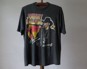 Tee-shirt Johnny Hallyday  Rock