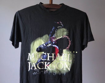1996 Michael Jackson History Tour Concert Shirt * Mens XL (48) - Etsy