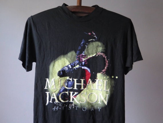Vintage Michael Jackson T Shirt Michael Jackson History 1996 Vintage Michael Jackson T Shirt Michael Jackson History 1996