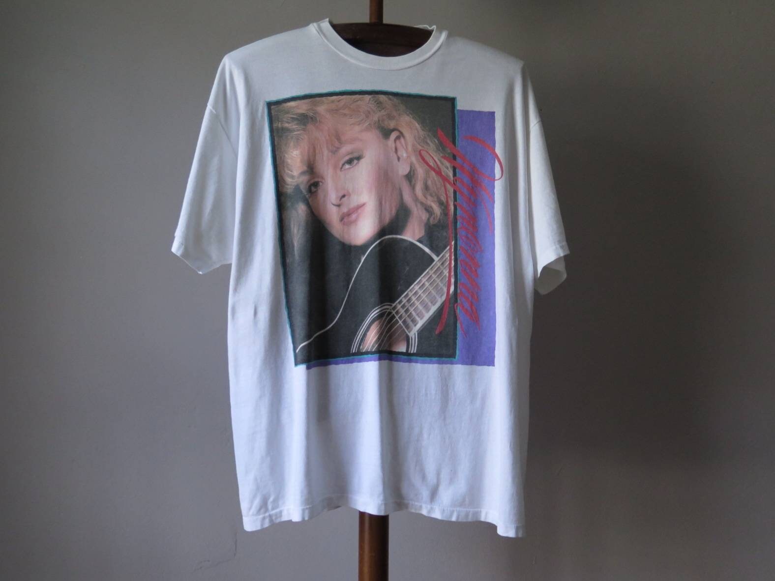 Vtg Wynonna Judd Debut Tour Heavy Cotton Black Unisex Tee