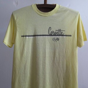 Vintage Chevrolet T Shirt 80s Chevrolet Crossed Flags Single Stitch 50/50 Classic Chevy Car Tee Rare Old School Chevy Car