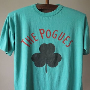 Vintage The Pogues T Shirt The Pogues Band Punk Rock T Shirt Folk 