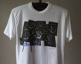 Schim Schimmel art artwork artist painting palm prints 2000 collectors editions vintage tee art collection house t-shirt