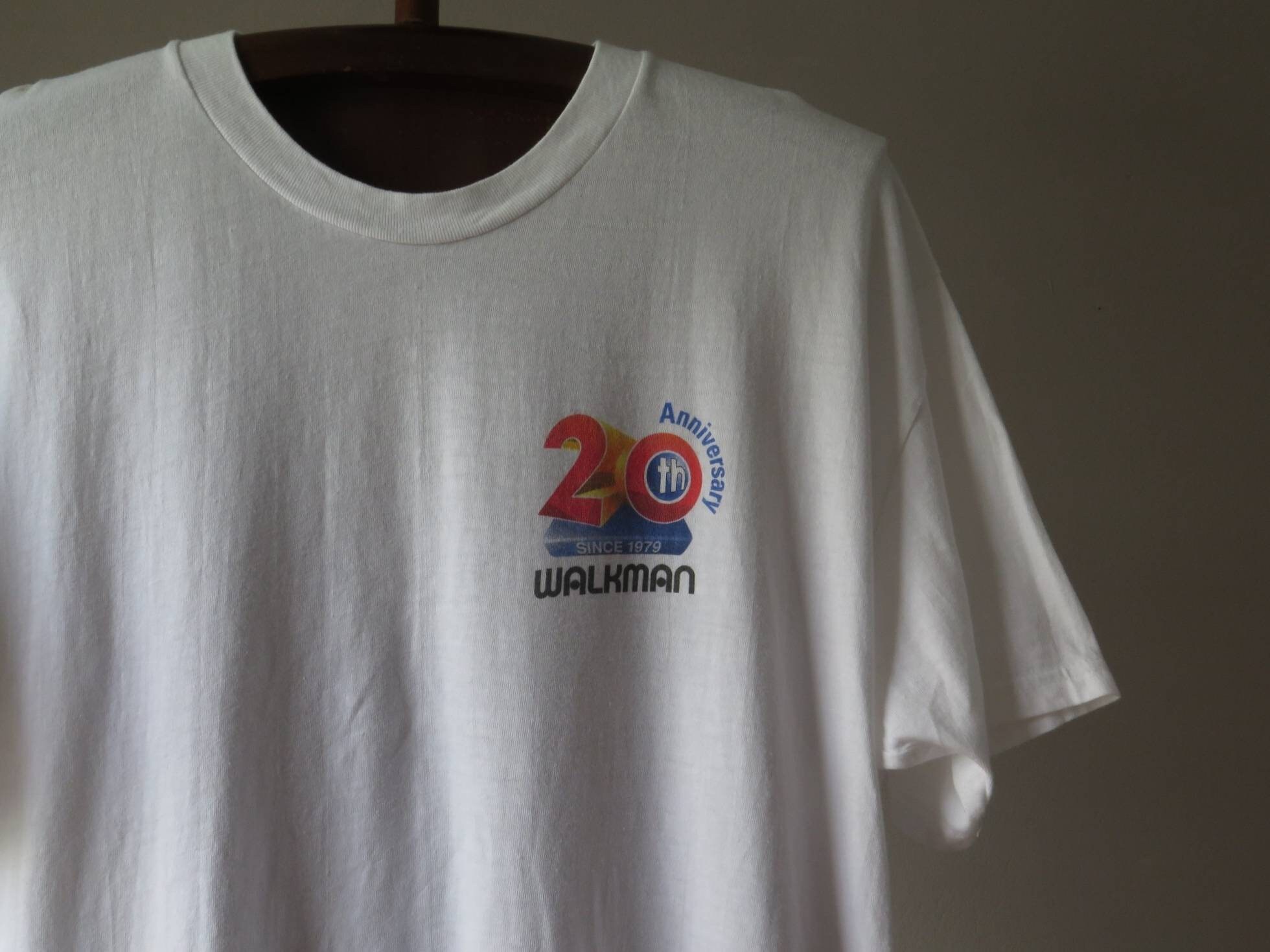 Vintage Sony Walkman T Shirt Sony Walkman 20th Anniversary