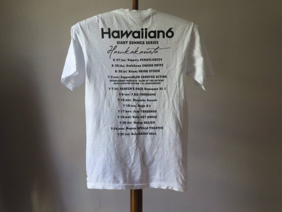HAWAIIAN6 Band T Shirt HAWAIIAN6 Japanese Melodic Punk Rock - Etsy