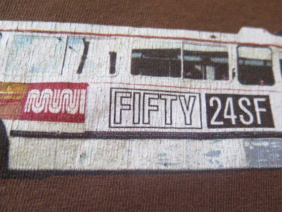 Vintage Fifty 24 SF Gallery T Shirt 00s Art Work … - image 7