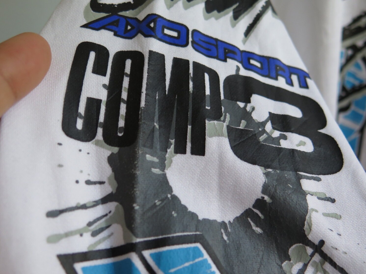 ヴィンテージ AXO スポーツ レーシングジャージ：90年代 モトクロス