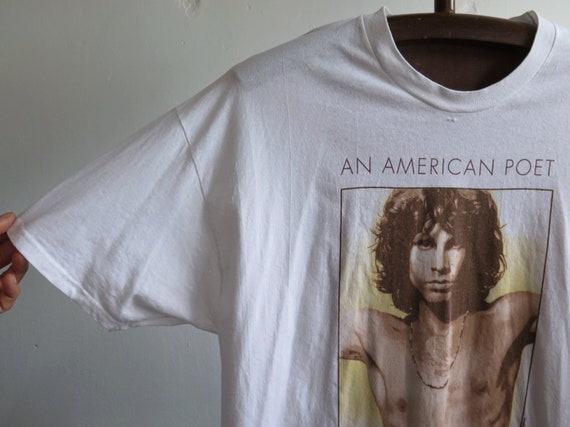 Vintage Jim Morrison T Shirt 1999 Jim Morrison An… - image 5