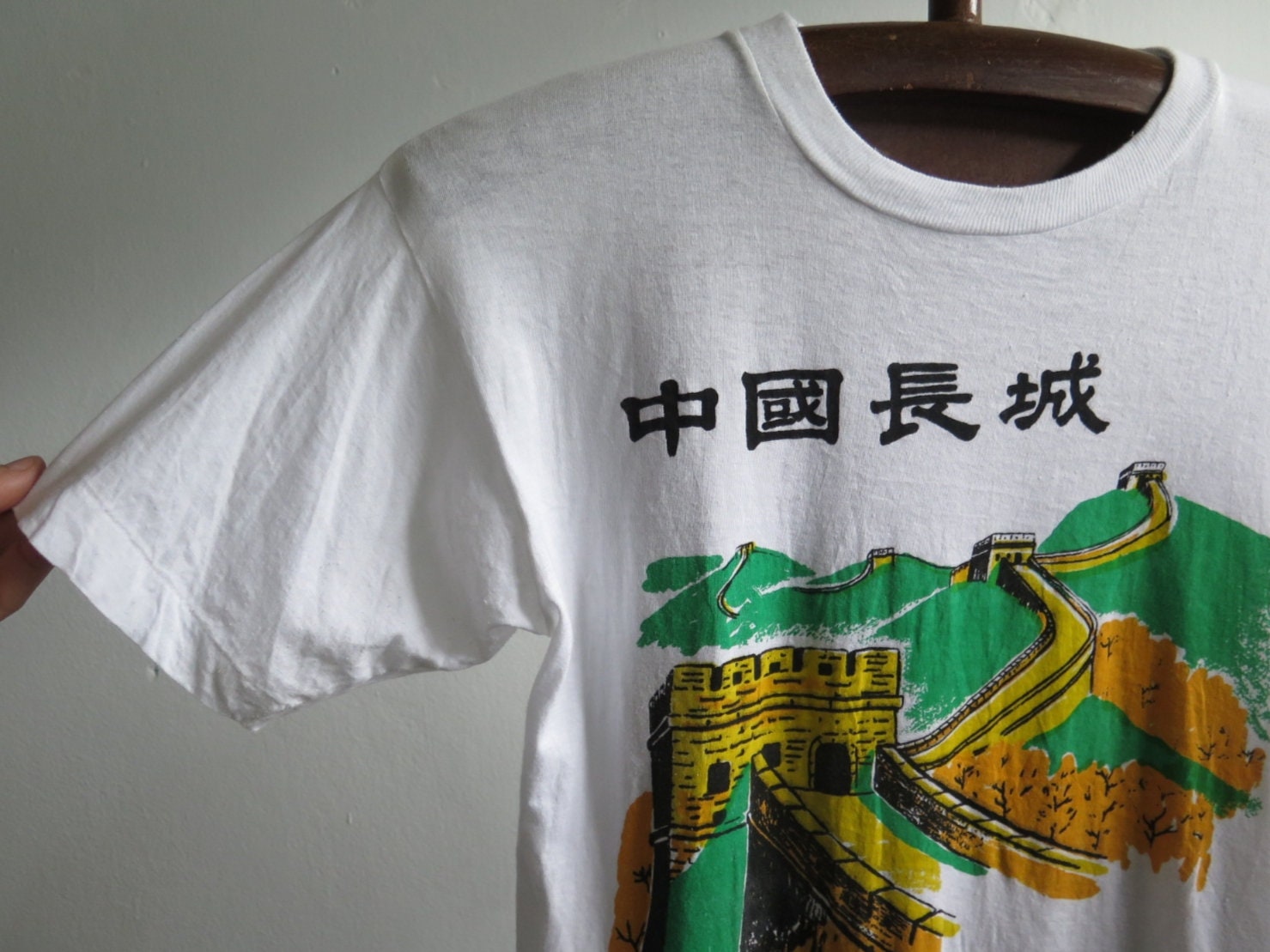 中国長城 the great china wall バンドTシャツvintage - メルカリ
