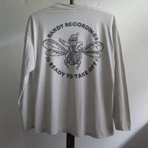 Vintage Randy Recordings T Shirt Is Ready To Take Off Rare 90s Hardstyle Happy Hardcore Hard Trance German Trance Gabber Mark 'Oh