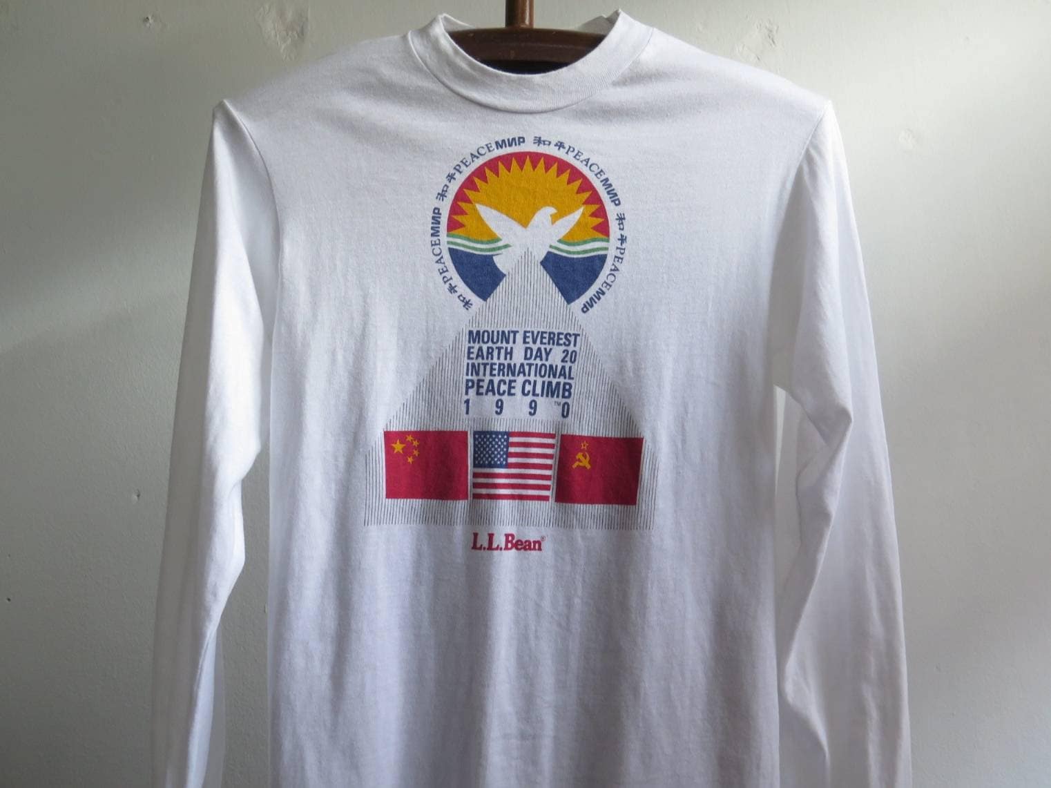 Vintage Mount Everest Earth Day 20 International Peace Climb Vintage Mount Everest Earth Day 20 International Peace Climb