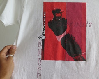 90s NIKE タイガーウッズ ハワイ ハーフジップ センタースウォッシュ