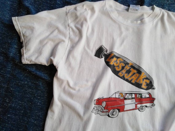 vintage less than jake tshirt ska punk tshirt pop