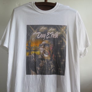 Doug E Fresh T Shirt Doug E Fresh Rapper RARE 00s Bootleg Rap Tee Hip hop T Shirt Beatboxer Tee 2XL Size La Di Da Di Tee