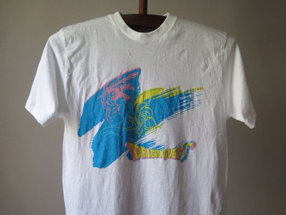 Vintage Dragon Quest T Shirt Vintage Vdo Game T Shirt 90s Etsy