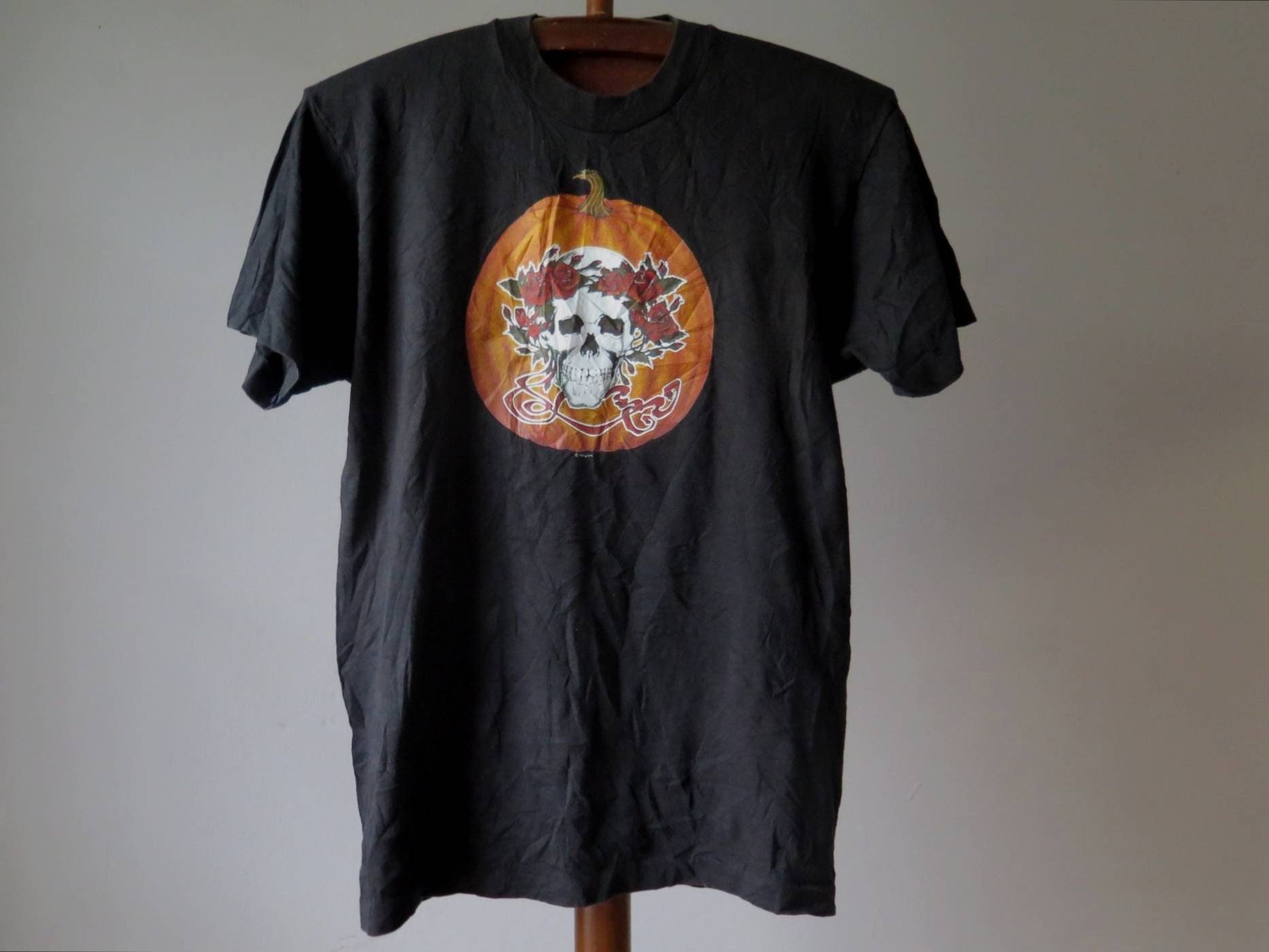 Vintage grateful dead t shirt grateful dead Halloween pumpkin Etsy
