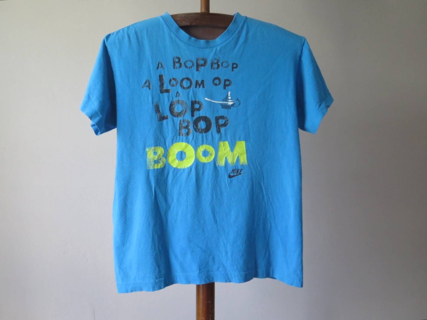 VIntage Nike T Shirt Mars Blackmon Michael Jordan Spike Lee T Shirt Rare 90s Nike T Shirt A Bop Bop A Loom Op A Lop Bop Boom Etsy France