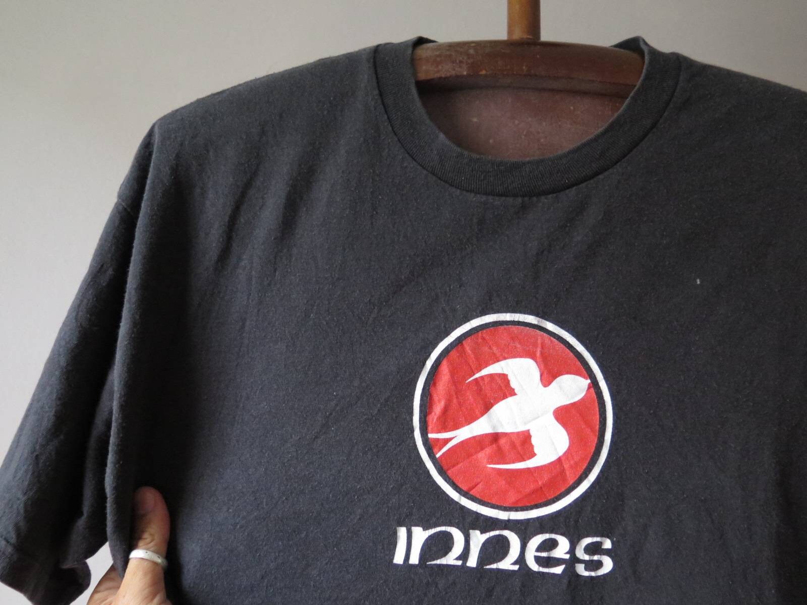 Vintage 90s Innes Skateboarding T-shirt Rare Old School