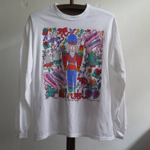 Vintage Art T Shirt 90s Melissa The Nutcracker Ballet 1995 Long Sleeve Shirt Vintage Artist T Shirt 90s Design Vintage The Nutcracker Tee