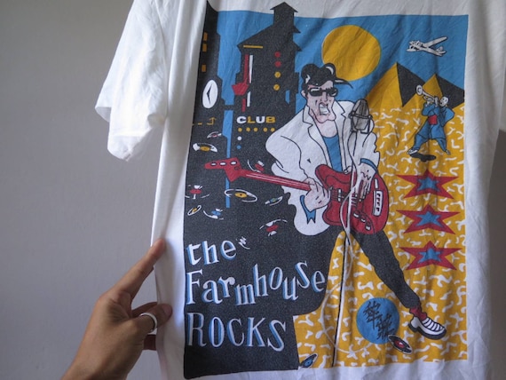 ヴィンテージ ザ ファームハウス ロックス 台北 Tシャツ ロック 