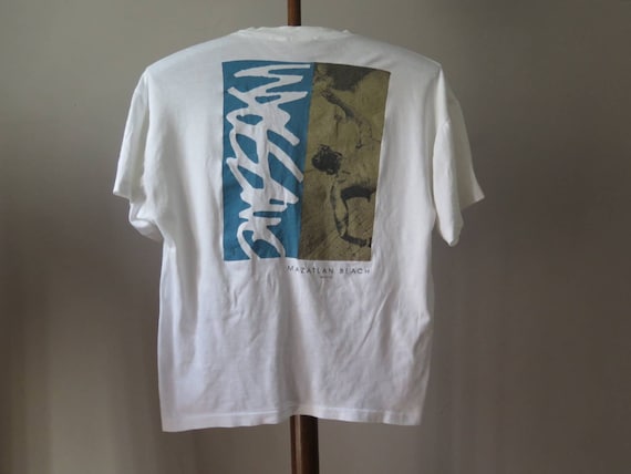 Vintage Mossimo T Shirt Mossimo Beach Volleyball 90s Fashion Beach Wear  Vintage Surf Wear Mossimo Giannulli 90s Mossimo Tee 