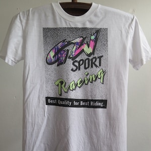 Vintage GW Sport Racing T Shirt 90s GW Racing Vintage Motorcycle 90s Motor Sport Vintage Racing 90s Motocross T Shirt