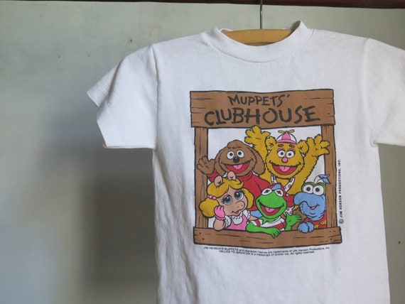 Vintage Muppets Clubhouse Tshirt Youth 