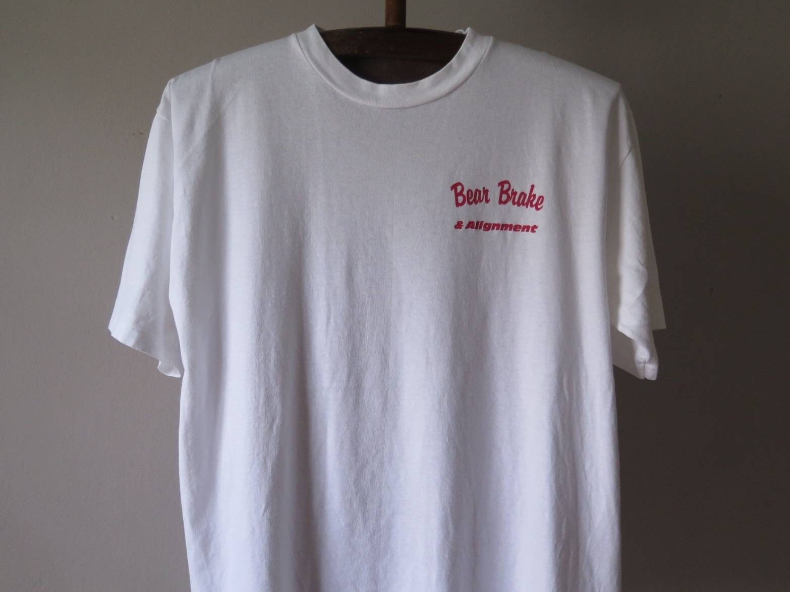 Vintage Bear Alignment T Shirt 90s Bear Brake Alignment T Shirt Classic